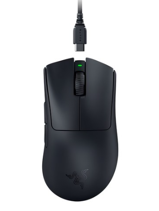 레이저 DeathAdder V3 Pro 유무선 모습