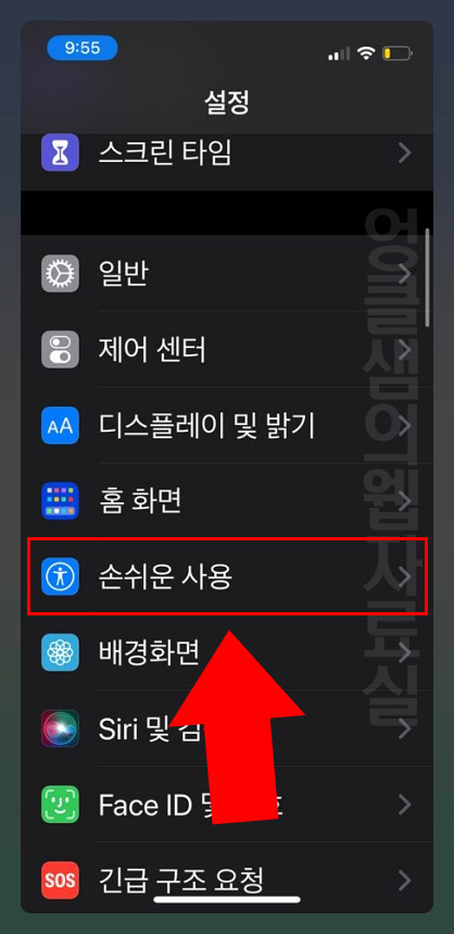 아이폰 손쉬운 사용