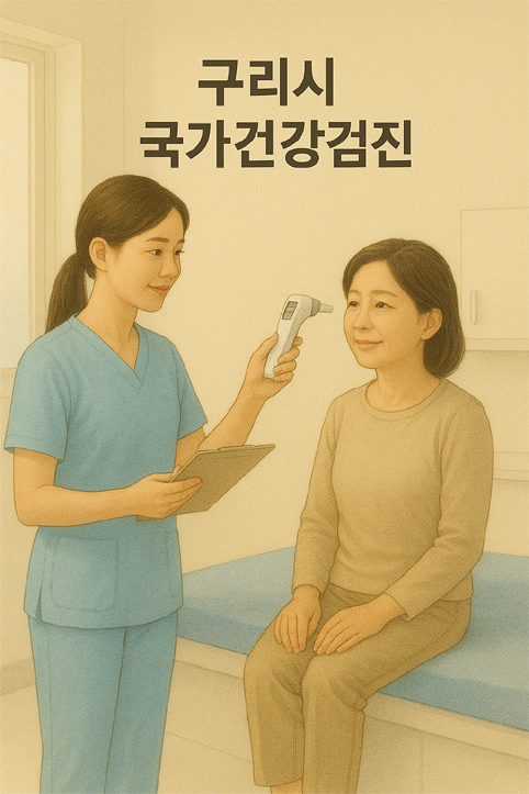 구리시 국가건강검진 이미지