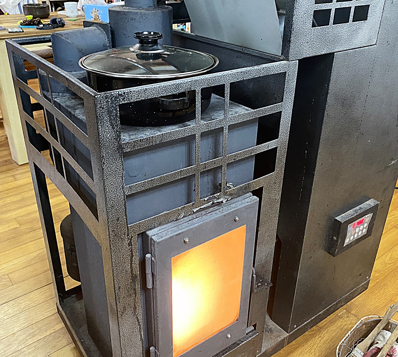 약단밤 직화냄비 군밤 1