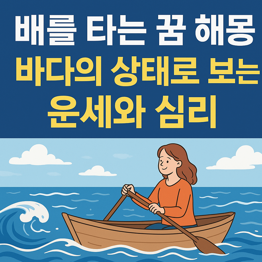 배를 타는 꿈