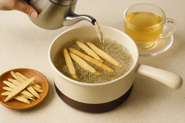 황기차 끓이는 법 끓이기