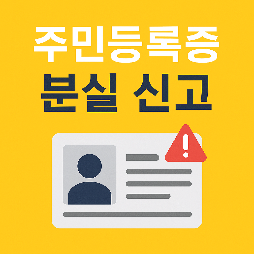 주민등록증 관련사진
