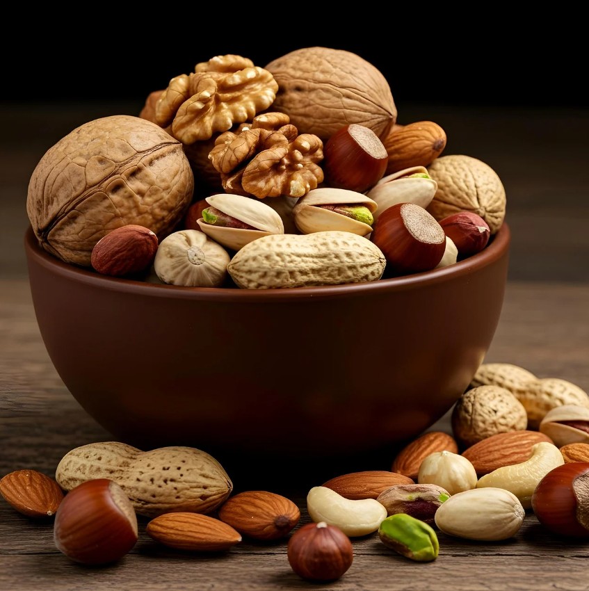 수험생 비염완화 아몬드, 호두, 캐슈넛