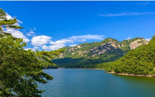 산정호수