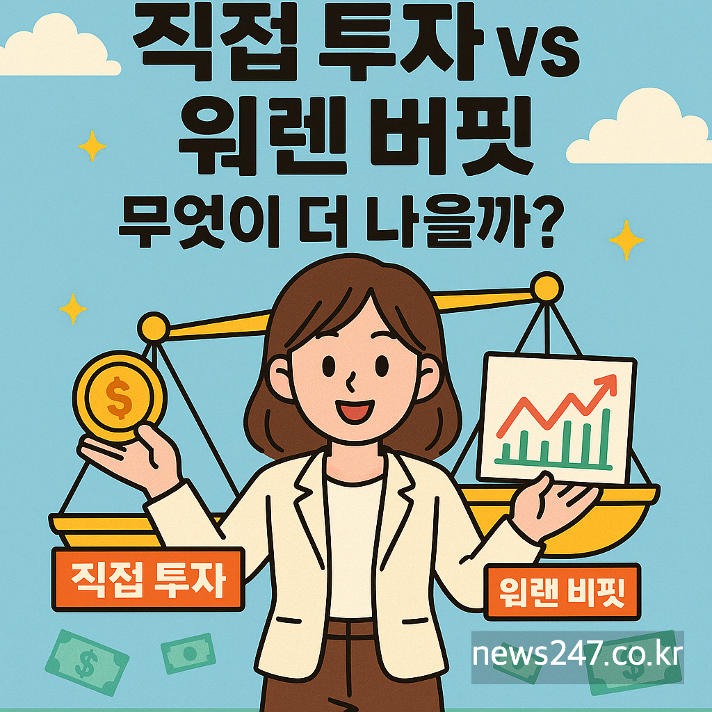 직접 투자 vs 워렌 버핏의 버크셔 해서웨이 주식 투자, 무엇이 더 나을까?