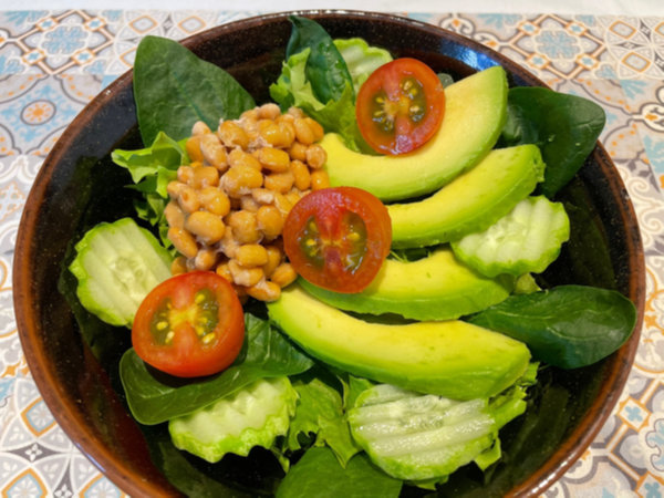 한그릇 요리 - 나또 아보카도 비빔밥