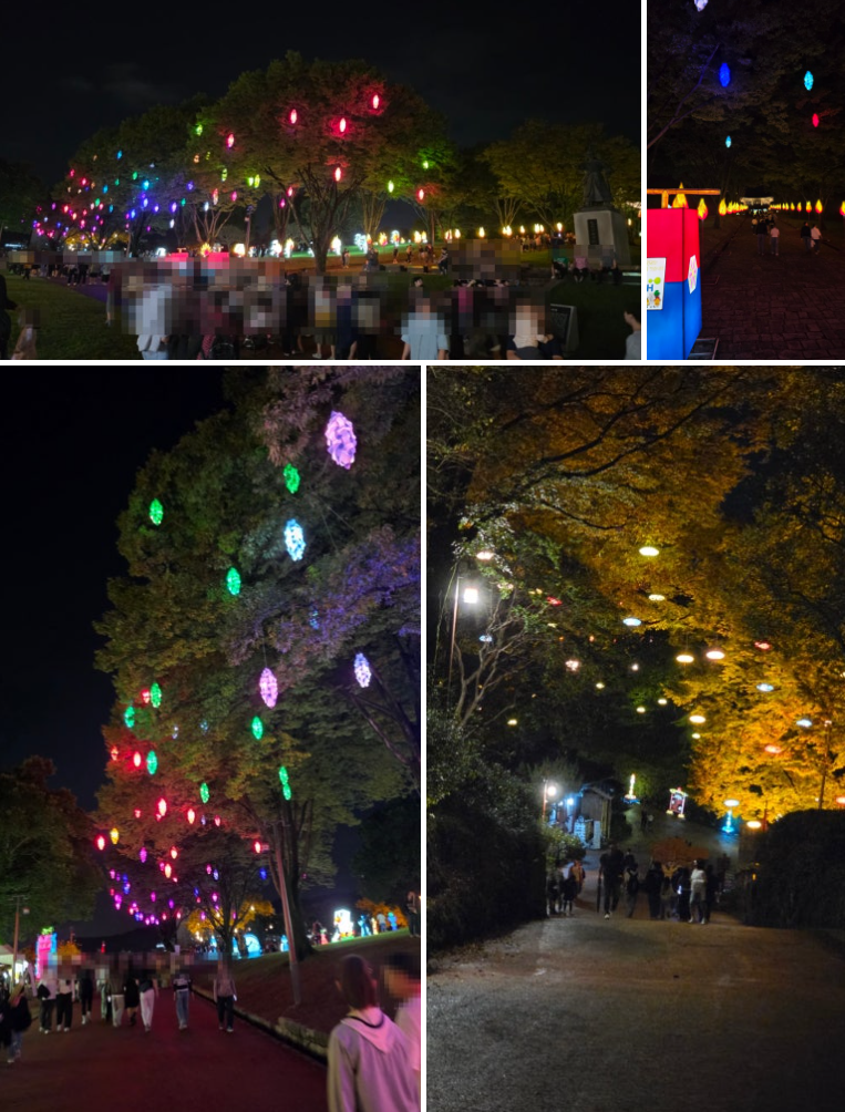 진주 남강 유등축제 아이와 방문 후기 : 남가람공원/진주성