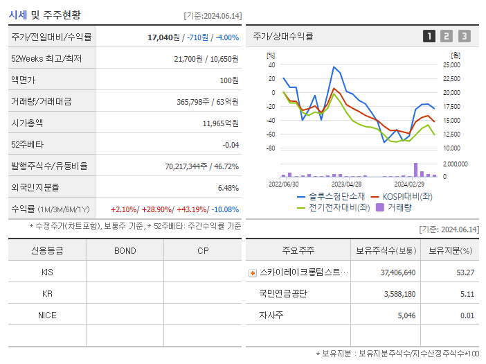 솔루스첨단소재_기업개요