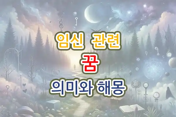 임신 꿈 의미 해몽 뜻