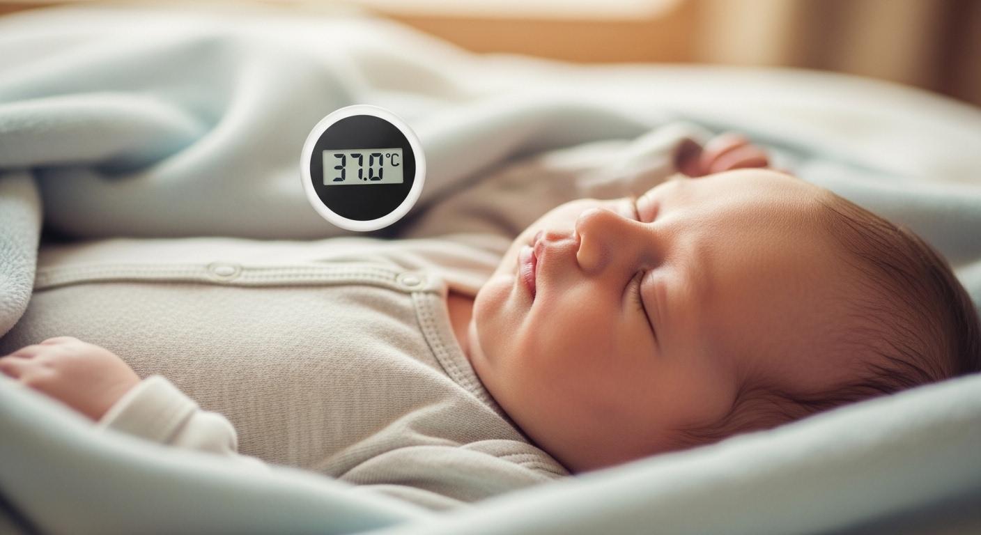 신생아 37도