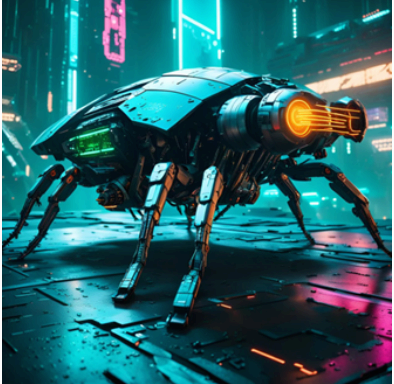 인공지능 아트 예시 (이미지: 픽사베이. 무료 상업적 이용가능) * 출처 : https://pixabay.com/ko/photos/%EC%9D%B8%EA%B3%B5-%EC%A7%80%EB%8A%A5-%EB%94%94%EC%A7%80%ED%84%B8-%EC%95%84%ED%8A%B8-8420360/