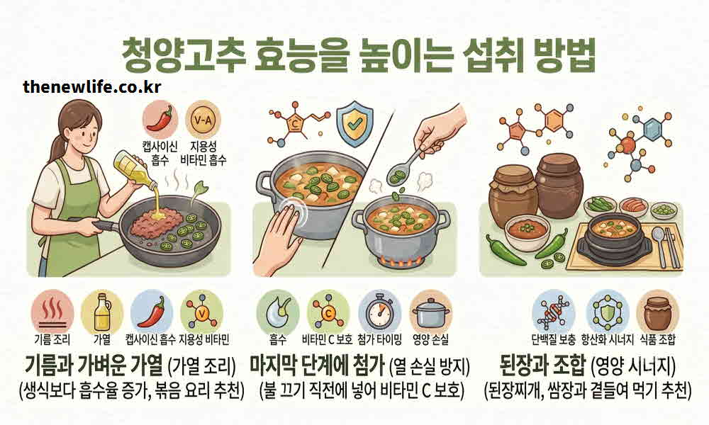 청양고추 효능 높이는 섭취 방법