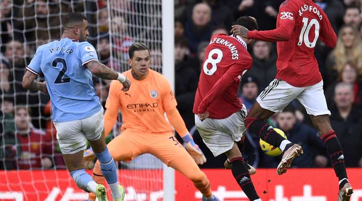 맨유 페르난데스 동점골 장면