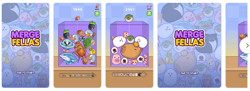 궁극의 병합 퍼즐 게임, 무료 머지 펠라스 퍼즐 게임 앱