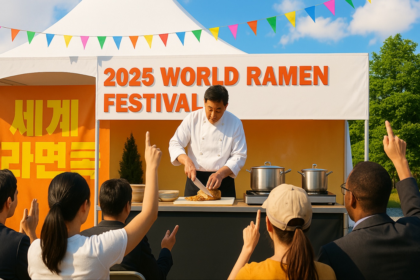 세계라면축제 현장 이미지