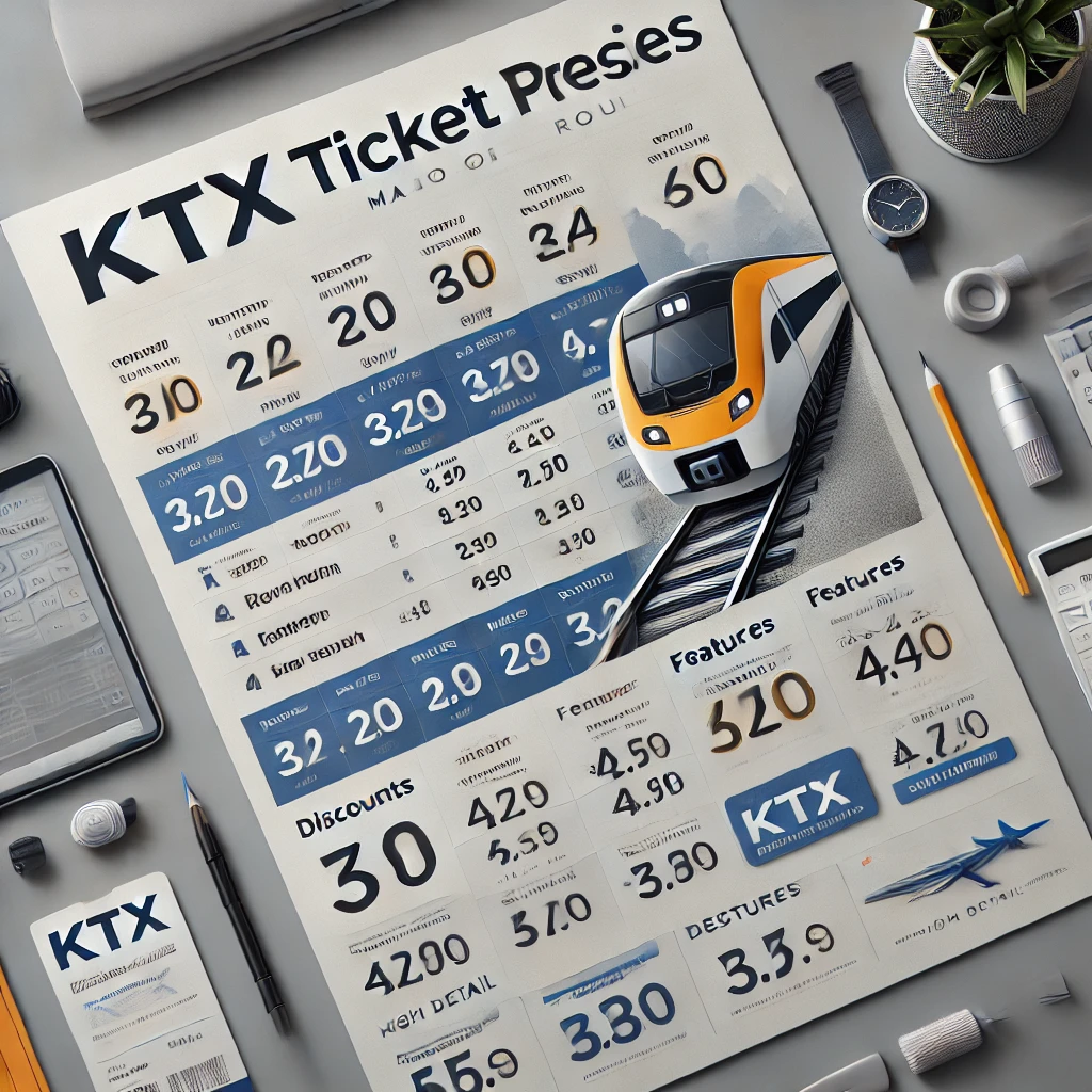 KTX 역 주차장도 미리 확인하세요