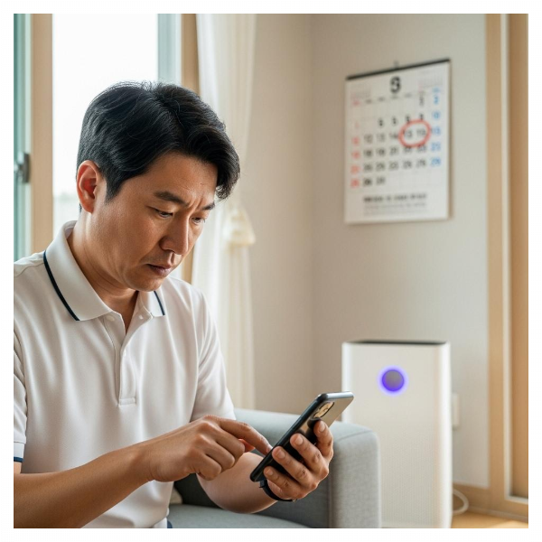 공기청정기 렌탈 약정 기간 줄이는 방법