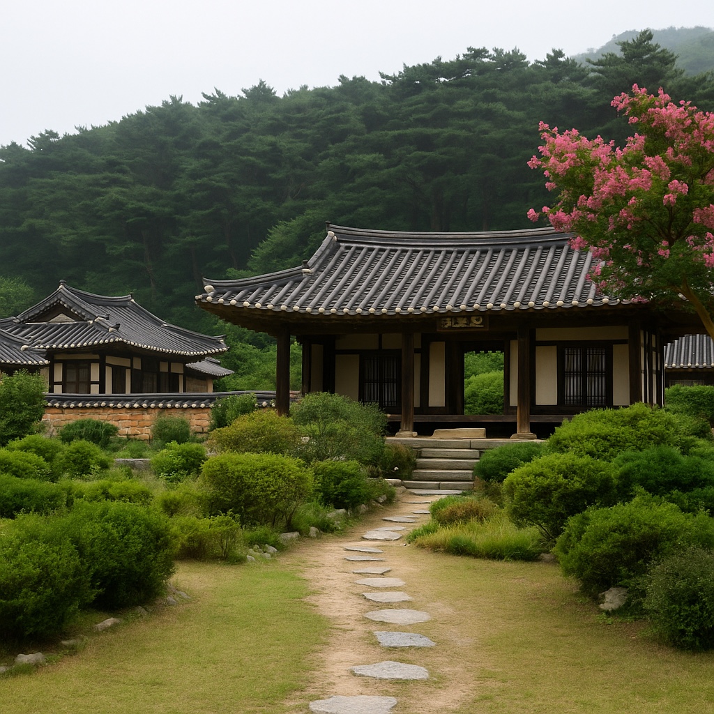 논산 명재고택 이미지