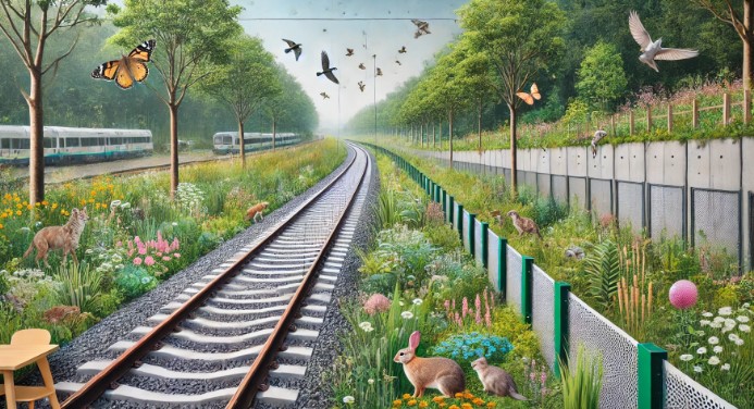 @철도 주변 생태 복원 프로젝트 이미지