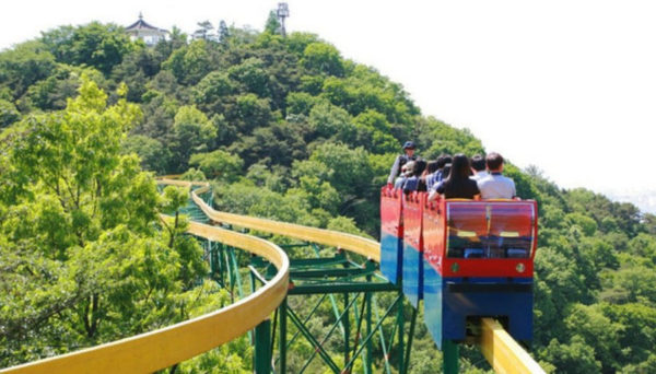 지산유원지 모노레일