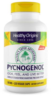 헬시오리진스 피크노제놀 100mg 베지 캡, 120개입, 1개