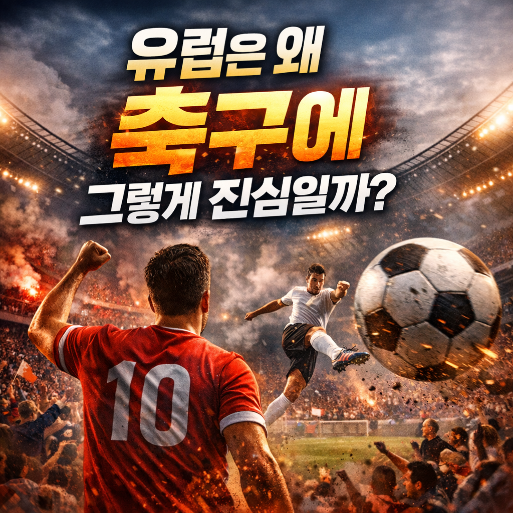 유럽 축구는 왜 '종교'가 되었나? 대륙을 뒤흔든 90분의 마법