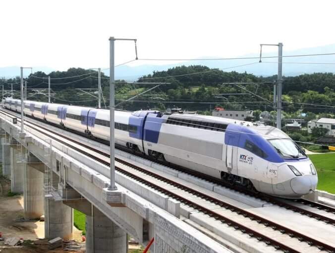 KTX 열차 사진