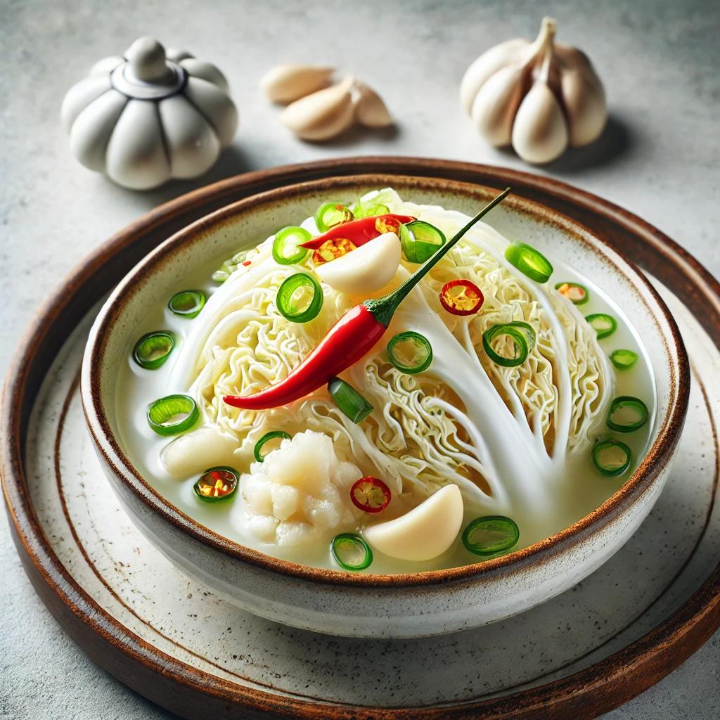 백김치 레시피
