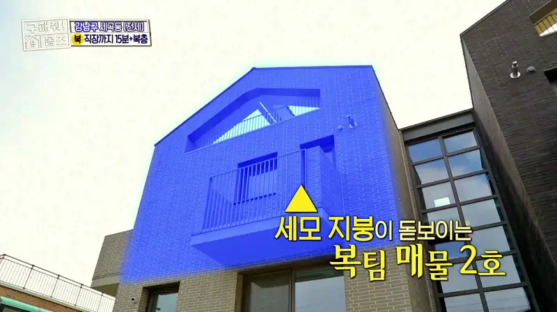 구해줘홈즈 강남구 세곡동 세모의 집 다가구 주택 하우스 매물 가격 및 구조 인테리어 리모델링 소개