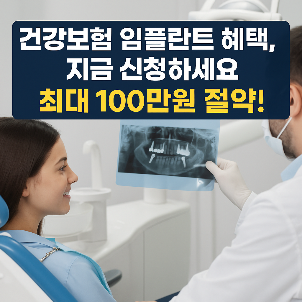 임플란트 건강보험 본인부담금