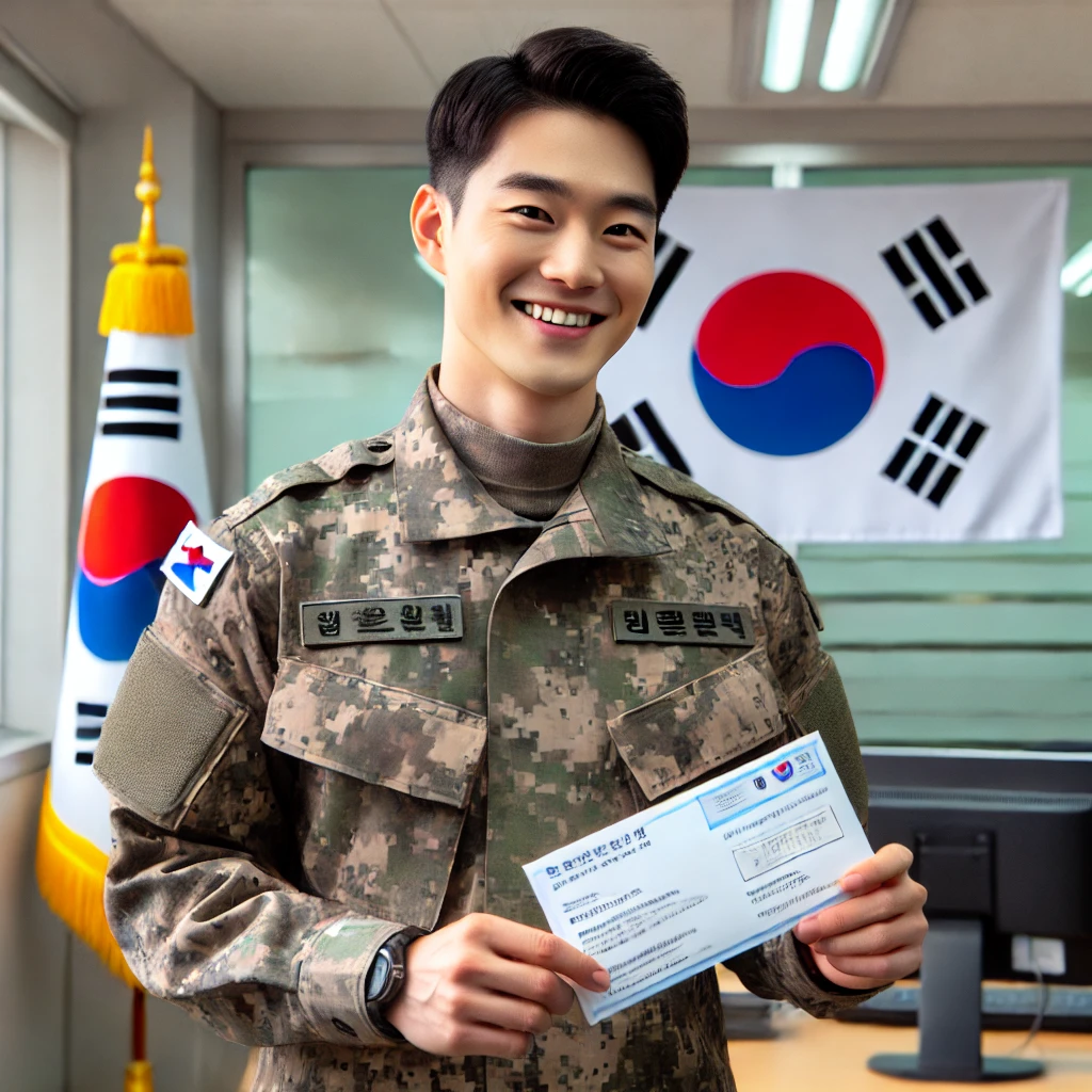 월급 받고 적금 넣는 이미지