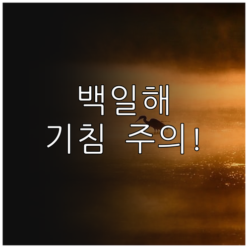 아이 기침이 오래 간다면 백일해 접종..