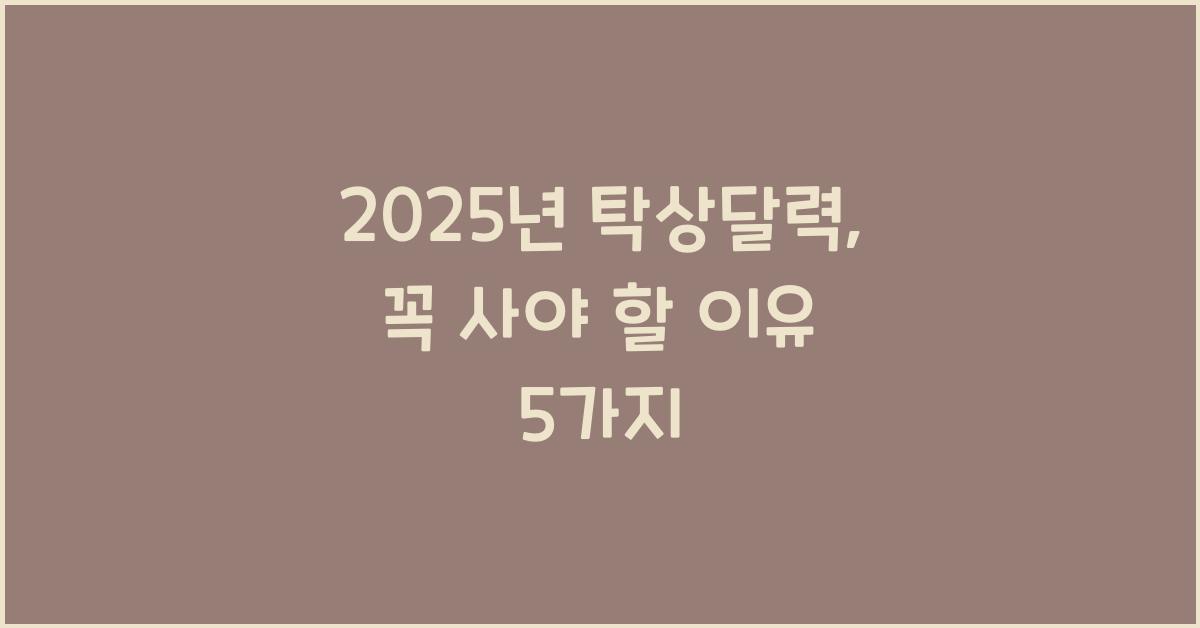 2025년 탁상달력