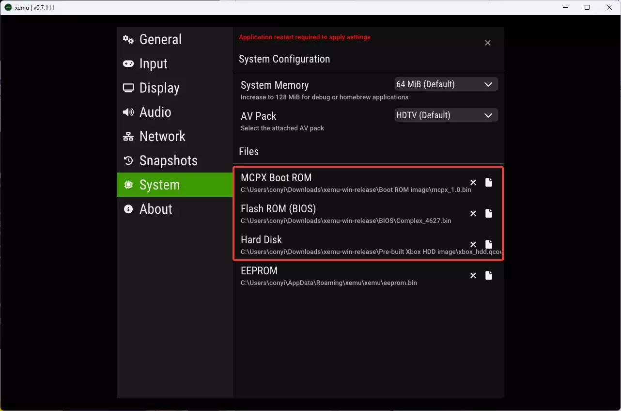 Xemu 를 이용해 Xbox 오리지널 게임을 PC 에서 하는 방법 사진 4
