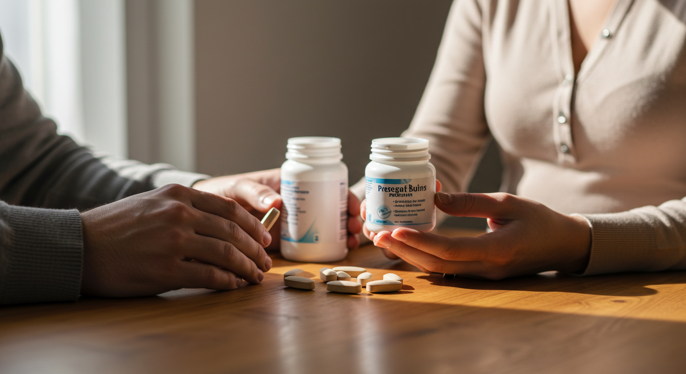 남성과 여성의 적정 복용량 비교