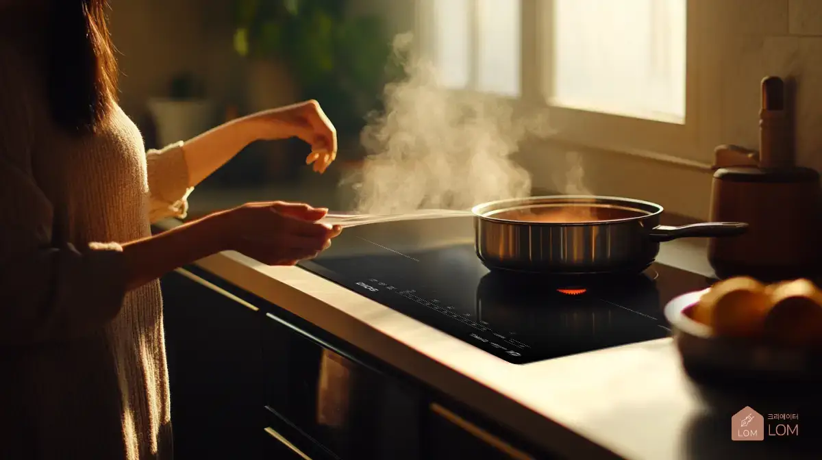 저녁-주방에서-인덕션이용해서-요리하는-모습-03