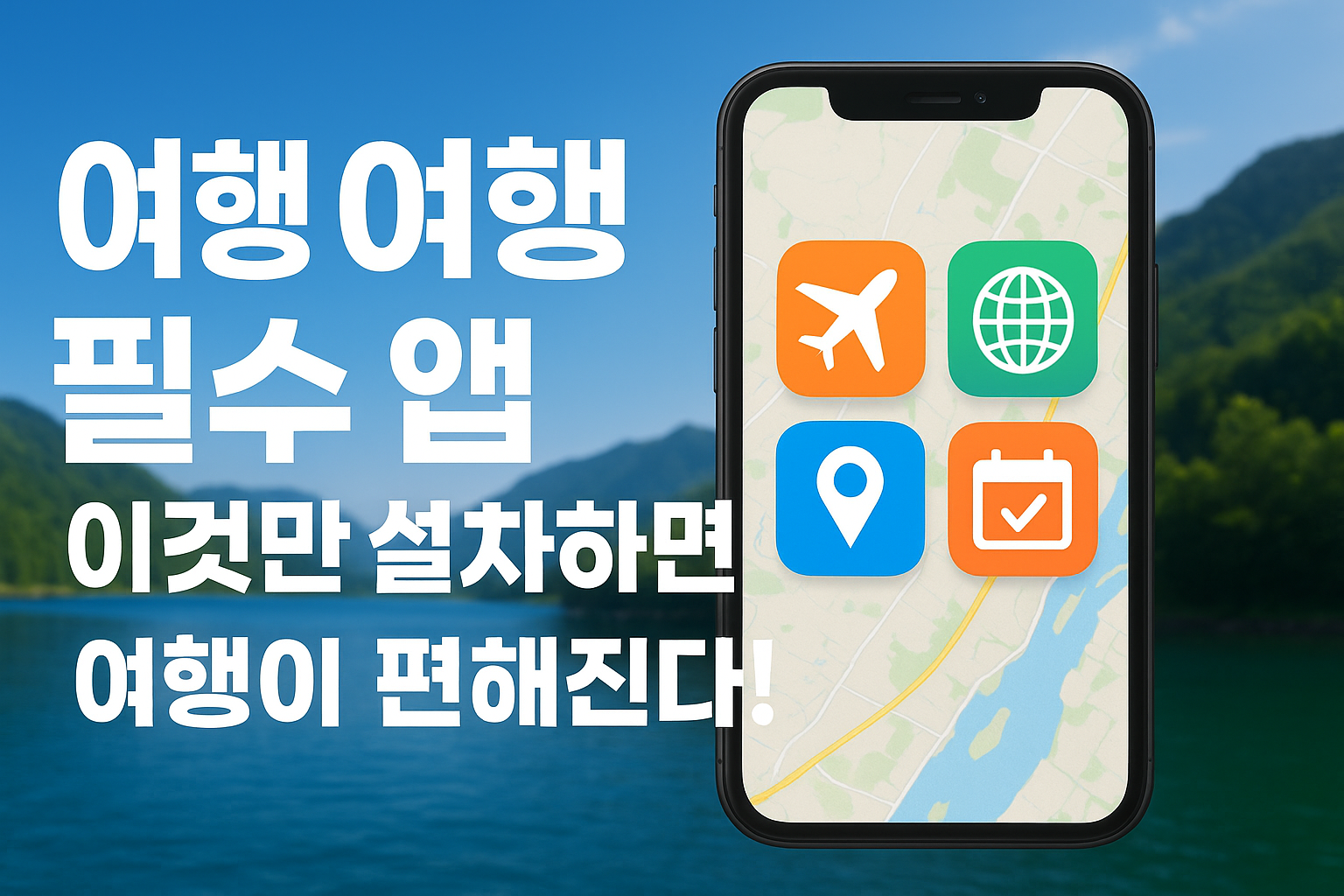 여행 필수 앱 추천 – 해외여행 전 반드시 깔아야 할 현실 꿀앱 리스트