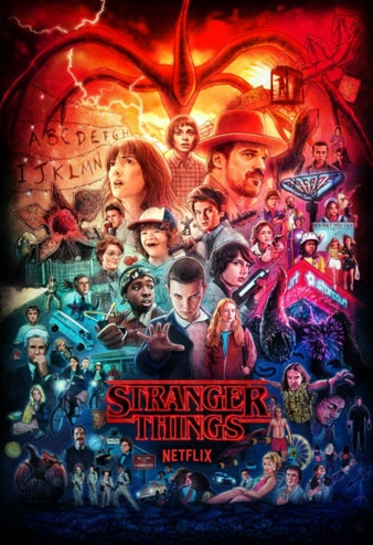 넷플릭스 드라마 기묘한이야기 포스터