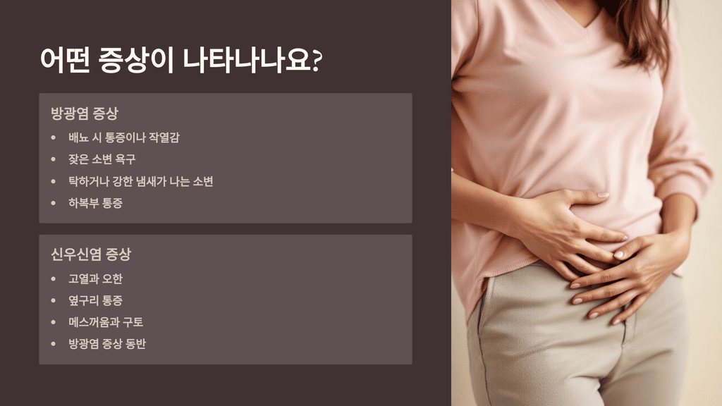 어떤 증상이 나타나나요?
