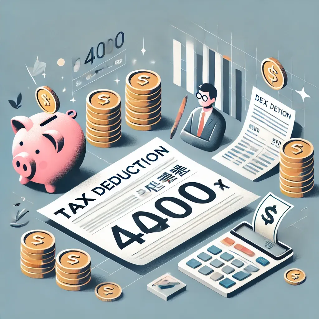 연금저축 세액공제 한도 400만 원을 설명하는 인포그래픽