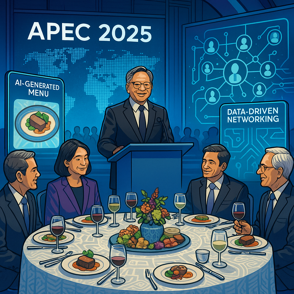 APEC 2025 AI 만찬 외교의 장