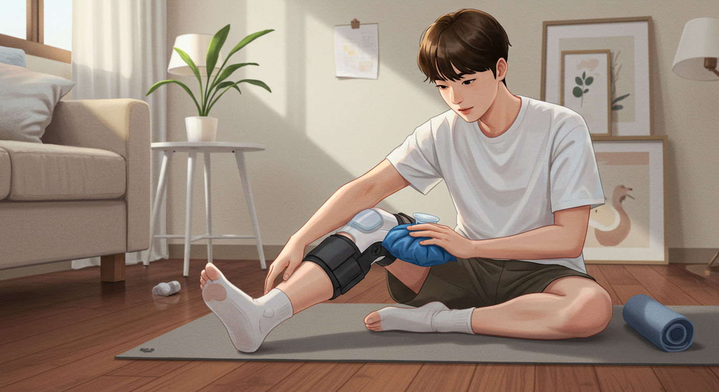 무릎 통증, 젊은 층 건강, 관절염 초기 대응