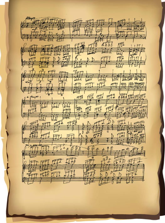 '미완성 교향곡' 연주 관련 그림