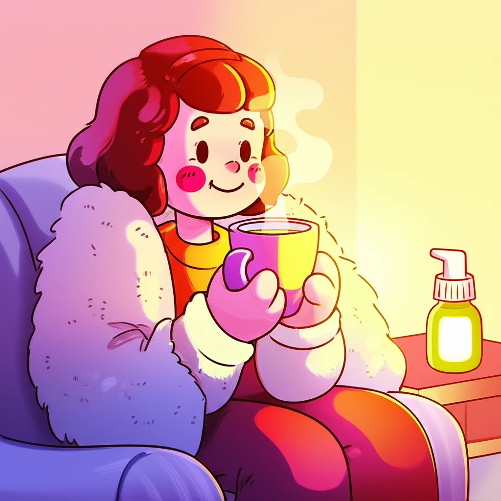 B형 독감 회복 돕는 수분 보충과 실..