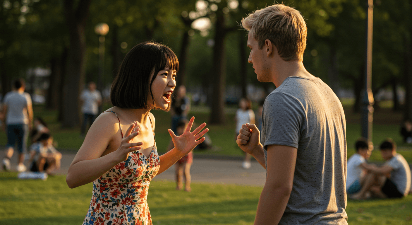 연인과 싸우는 꿈