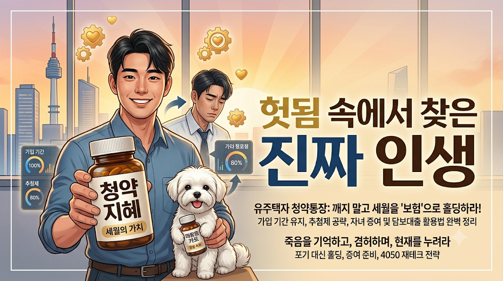 ▲ 유주택자 청약통장, 해지 대신 유지해야 하는 이유