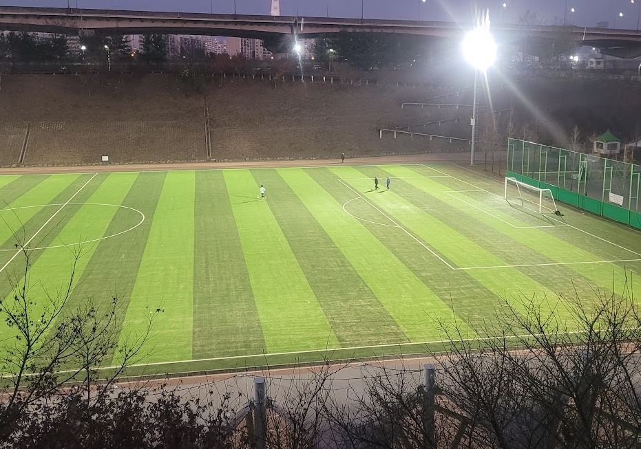 축구 경기장 사진