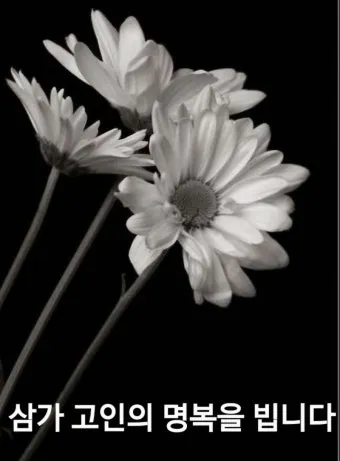 삼가고인의명복을빕니다의 뜻과 띄어쓰기 한문 표기_15