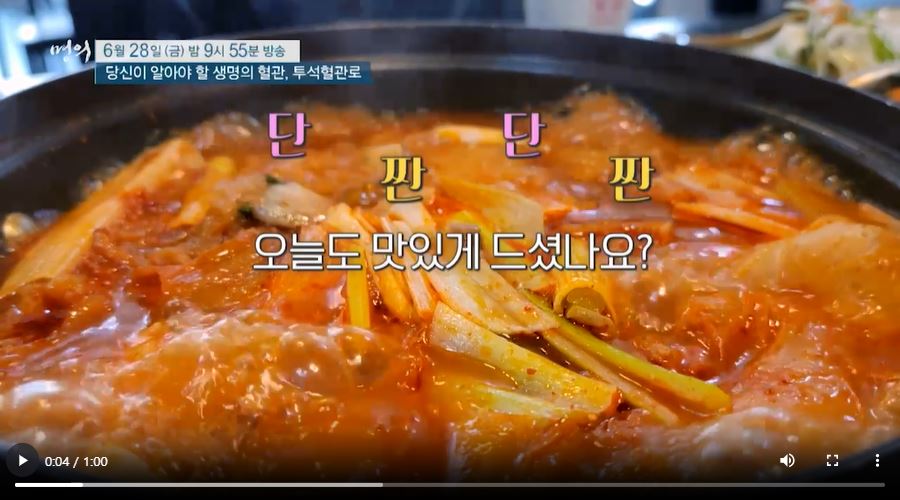 EBS 명의 혈액투석 투석혈관로